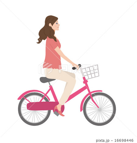 自転車　イラスト 16698446