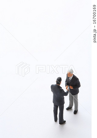 ミニチュア・握手・ビジネス ミニチュア・握手・ビジネス 16700169