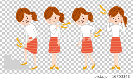 僵硬的肩膀頭痛腰痛關節痛 僵硬的肩膀頭痛腰痛關節痛 16703348