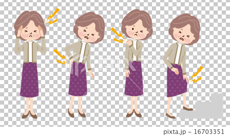 Stiff shoulder headache low back pain arthralgia Stiff shoulder headache low back pain arthralgia 16703351