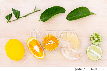 Mixed citruses fruit. 16705055