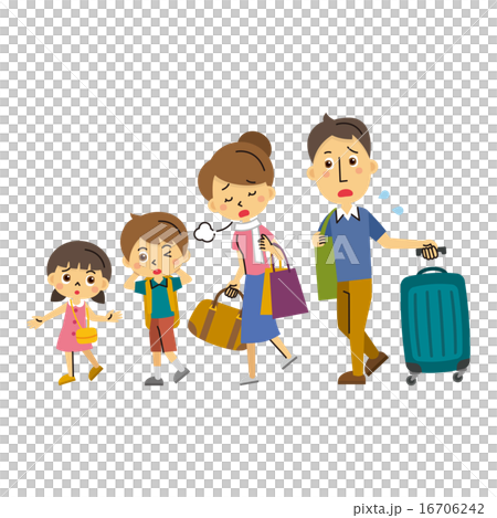 旅疲れ【三頭身・シリーズ】 旅疲れ【三頭身・シリーズ】 16706242