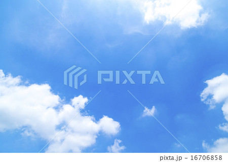 青い空 大空 空 白い雲 日光 天空 背景 青い空 大空 空 白い雲 日光 天空 背景 16706858