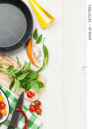 Cooking ingredients and utensils Cooking ingredients and utensils 16707801
