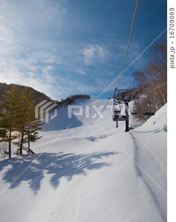 志賀高原朝一番のゲレンデ 志賀高原朝一番のゲレンデ 16709069