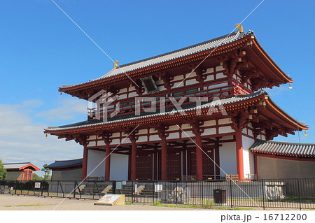 奈良県　平城宮跡　朱雀門 16712200