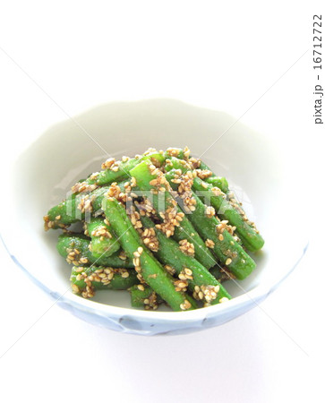 インゲンのおいしい胡麻和え 16712722