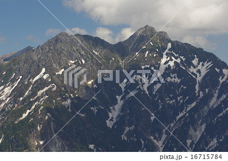 針ノ木岳（はりのきだけ）　中部山岳国立公園・北アルプス　後立山連峰 16715784
