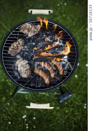 Grilling time, Grill, bright colorful vivid theme 16716135