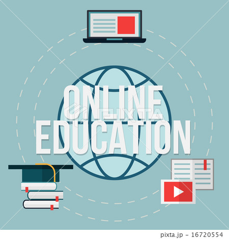 Online education concept.  16720554