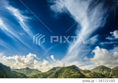 Landscape of Retezat Mountains, Romania, Europe Landscape of Retezat Mountains, Romania, Europe 16722193