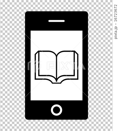 スマホに映る本 16723672