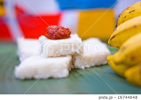 Kiribath, The milk rice traditional Sri Lanka food 16744648