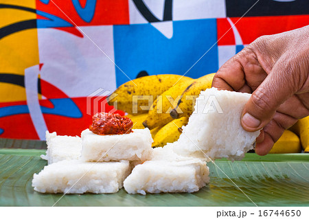 Kiribath, The milk rice traditional Sri Lanka food 16744650
