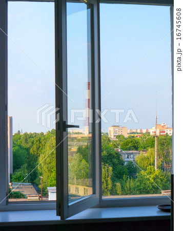 Factory chimneys. Factory chimneys. 16745608