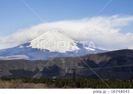 箱根 大涌谷から見た富士山 箱根 大涌谷から見た富士山 16748045