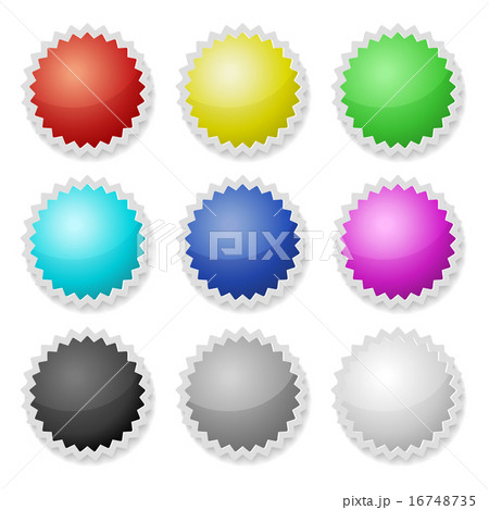 Promotional Stickers. Colorful Vector Labels. 16748735