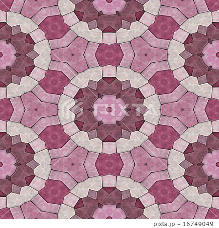 Glass mosaic kaleidoscopic seamless texture 16749049