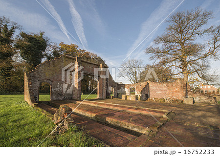 Remains of a farm in the east of the Netherlands 16752233
