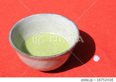 春の大河内山荘でいただく抹茶 16752438