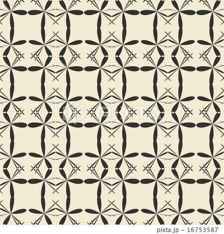 Geometric ornament seamless pattern. Geometric ornament seamless pattern. 16753587