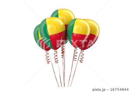 Benin patriotic balloons, holyday concept Benin patriotic balloons, holyday concept 16754844