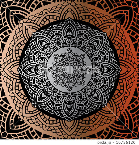 Silver mandala 16756120