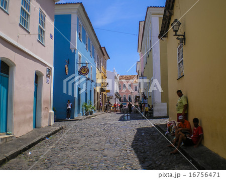 ベロウリーニョの町並み - サルヴァドール(ブラジル) ベロウリーニョの町並み - サルヴァドール(ブラジル) 16756471