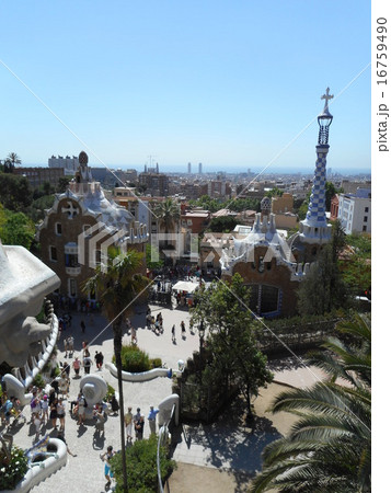 グエル公園 バルセロナ スペイン グエル公園 バルセロナ スペイン 16759490