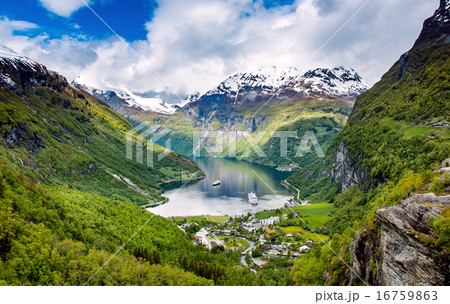 Geiranger fjord, Norway. 16759863