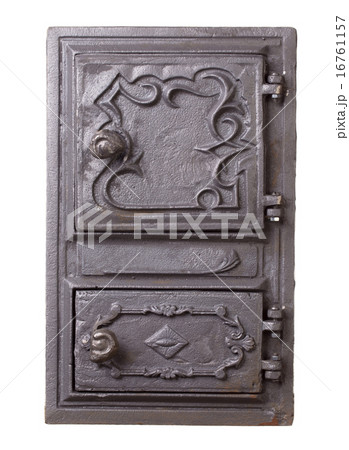 Cast iron door for furnaces. 16761157