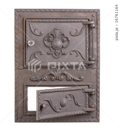Cast iron door for furnaces. 16761164