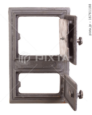 Cast iron door for furnaces. 16761188