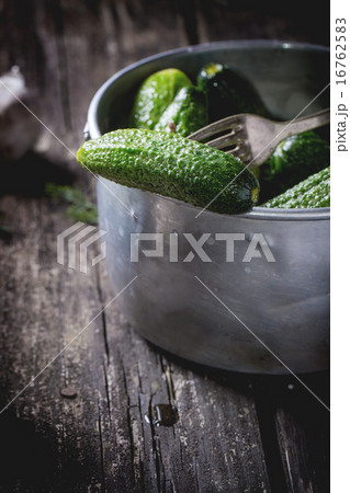 Preparation of low-salt pickled cucumbers Preparation of low-salt pickled cucumbers 16762583