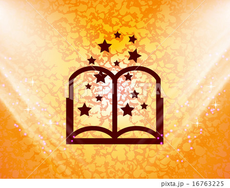 Magic Book icon symbol Flat modern web design with 16763225
