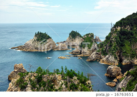 浦富海岸　観音浦 16763651