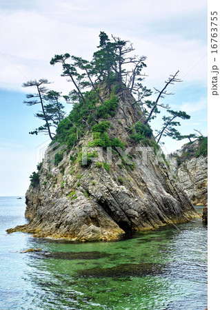 浦富海岸 鴨ヶ磯 浦富海岸 鴨ヶ磯 16763755