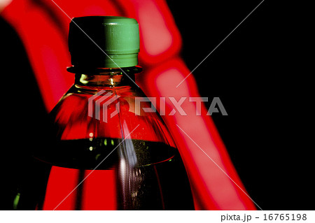 Green Plastic Bottle Green Plastic Bottle 16765198
