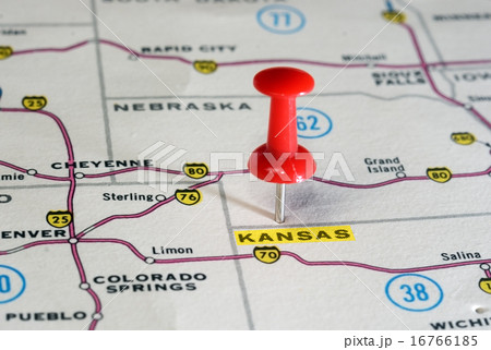 Kansan USA map Kansan USA map 16766185