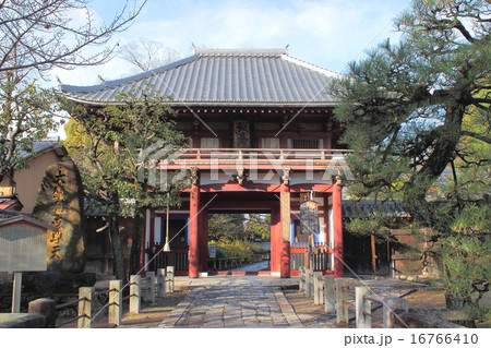 京都　本法寺　仁王門 16766410