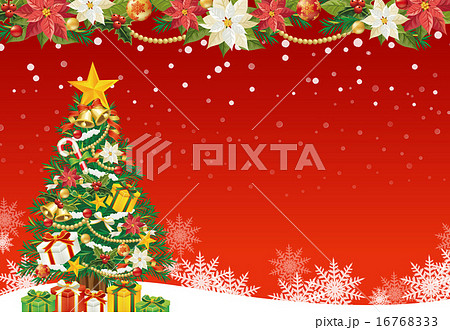 クリスマス 背景のイラスト素材 16768333 Pixta