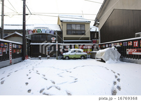 大洲市　ポコペン横町　雪 16769368