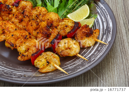 Prawn skewer 16771737