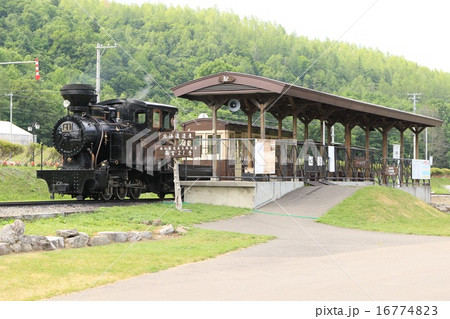 北海道遺産・森林鉄道蒸気機関車・雨宮21号 16774823