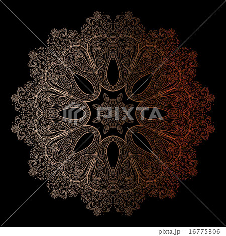 Gold mandala 16775306