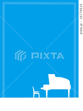 ピアノ_クレヨン画 ピアノ_クレヨン画 16776610