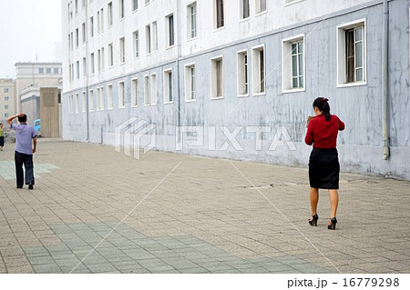 北朝鮮・平壌市街の様子 / City in Pyongyang, North Korea, DPRK 16779298