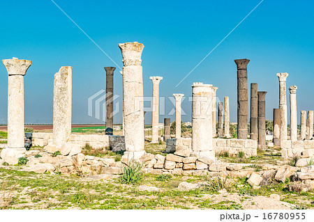 グウエイルベ遺跡(ヨルダン、イルビド北) 16780955