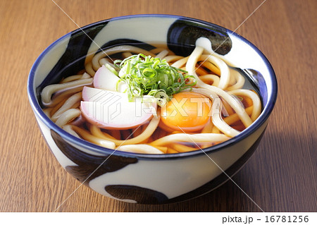 唐草鉢の月見うどん 16781256