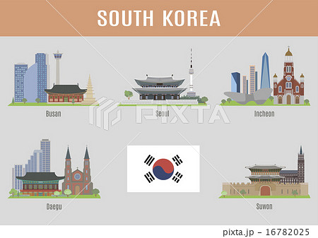 Cities in South Korea 16782025